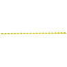 Anneaux de reliure plastique A4 jaune 6mm boîte de 100