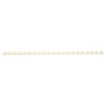 Anneaux de reliure plastique A4 blanc 32mm boîte de 50
