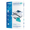 Feuilles de plastification A4 75 microns/face, 150µ total, bte de 100