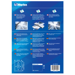 Pochettes de plastification A4 125 microns par face Pack de 50