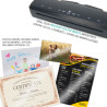 Pochettes de plastification 75 micr./face A3 - Pack de 100