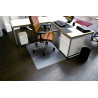 Tapis protège sol dur Pro PET Transparent 0.90 x 1.20m