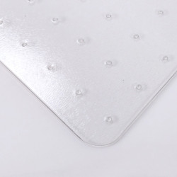 Tapis protege sol moquette Pro PET Transparent 1.20 x 1.30m