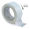 Pack de 6 rouleaux ruban adhésif BLANC polypro 50 mic 50mm x 66m 