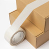Pack de 6 rouleaux ruban adhésif BLANC polypro 50 mic 50mm x 66m 