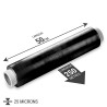 Film étirable Noir Pro 25 microns longueur 250m largeur 500mm