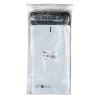 Enveloppe Plastique d'expédition blanche 120mic 17x30cm pack de 100