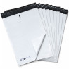 Enveloppe Plastique d'expédition blanche 120mic 32x45cm pack de 100