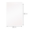 Sachet fermeture rapide, transparent 50mic, 220x320mm sachet de 100