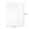 Sachet fermeture rapide, transparent 50mic, 300x400mm sachet de 100