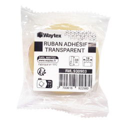 Ruban adhésif 50 Mic transparent de bureau 19mm x 33m sachet Unitaire