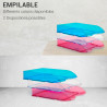Corbeille courrier anti-choc A4 empilable 345x255x67mm transparente