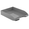 Corbeille courrier anti-choc A4 empilable 345x255x67mm Gris