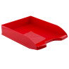 Corbeille courrier anti-choc A4 empilable 345x255x67mm rouge