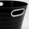 Poubelle, corbeille papier avec poignés 12,5 litres noir