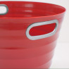 Poubelle, corbeille papier avec poignés 12,5 litres rouge