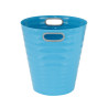 Poubelle, corbeille papier avec poignés 12,5 litres turquoise