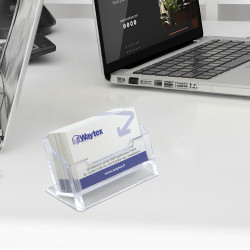 Porte cartes de visite plexi transparent