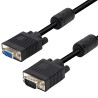Rallonge écran VGA HD15 M/F Haute Qualité avec ferrites 3.00m