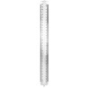 Règle 30cm transparente double graduation mm avec poignée