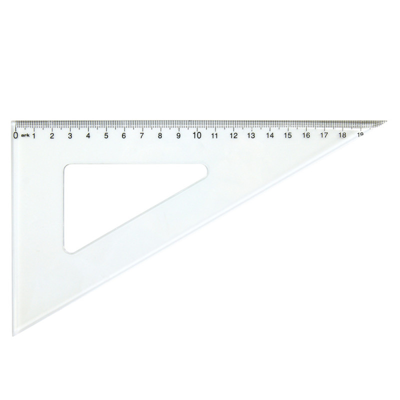 Equerre 21cm x 60°