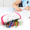 Trousse Fourre tout Zippée 23 x 6 x 9 cm PVC Forme et Décor Pitaya