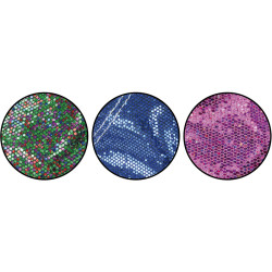 Trousse Fourre tout Forme Basket 23x8x11 cm Paillettes couleurs ass.