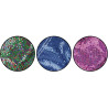 Trousse Fourre tout Forme Basket 23x8x11 cm Paillettes couleurs ass.
