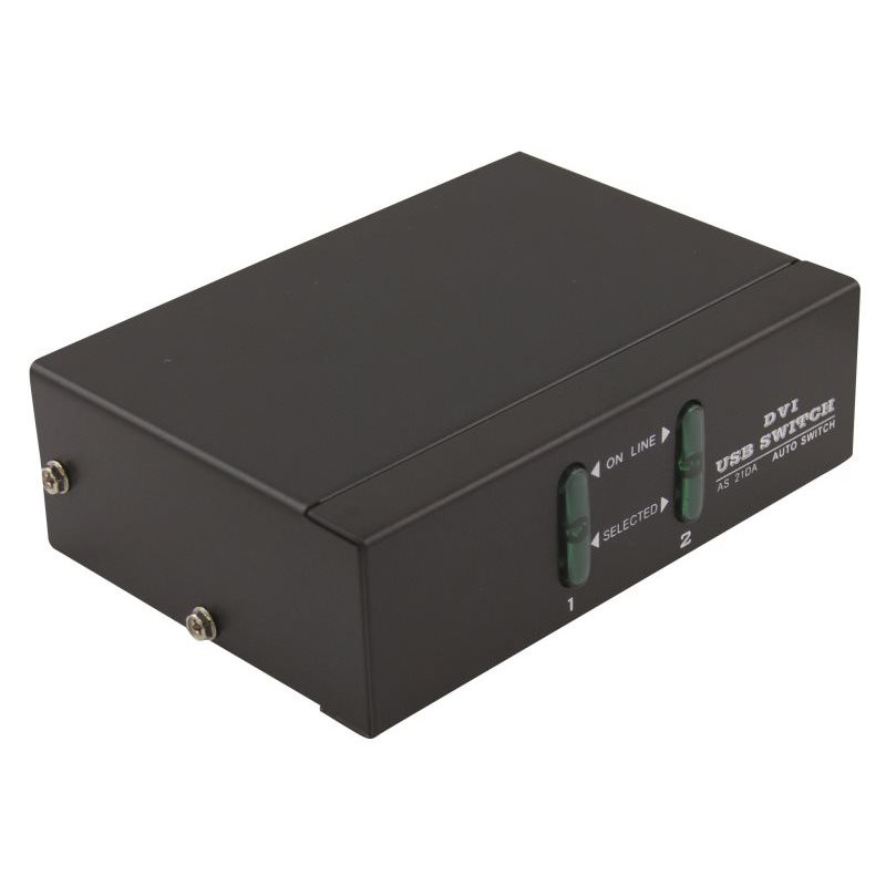KVM 2 UC DVI/USB2 avec câbles