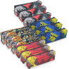 Trousse Fourre-tout 19 x 4,5 x 6 cm Textile Souple Motifs Assortis