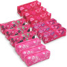 Trousse Fourre-tout 19 x 6 x 7 cm Textile Souple Coloris Assortis
