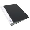 Protège Doc A4 160 Vues 80 Poch Polypro Premium Identifiable - Noir