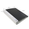 Protège Doc A4 160 Vues 80 Poch Polypro Premium Identifiable - Noir
