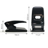 Perforateur Puissant 65F. métal 2 trous pour archivage avec guide