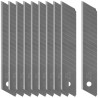 Jeu de 10 lames épaisses 18mm pour cutter séquable 14 sections
