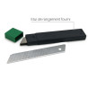 Jeu de 10 lames épaisses 18mm pour cutter séquable 14 sections