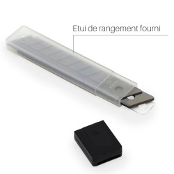 Jeu de 10 lames épaisses 18mm pour cutter séquable 