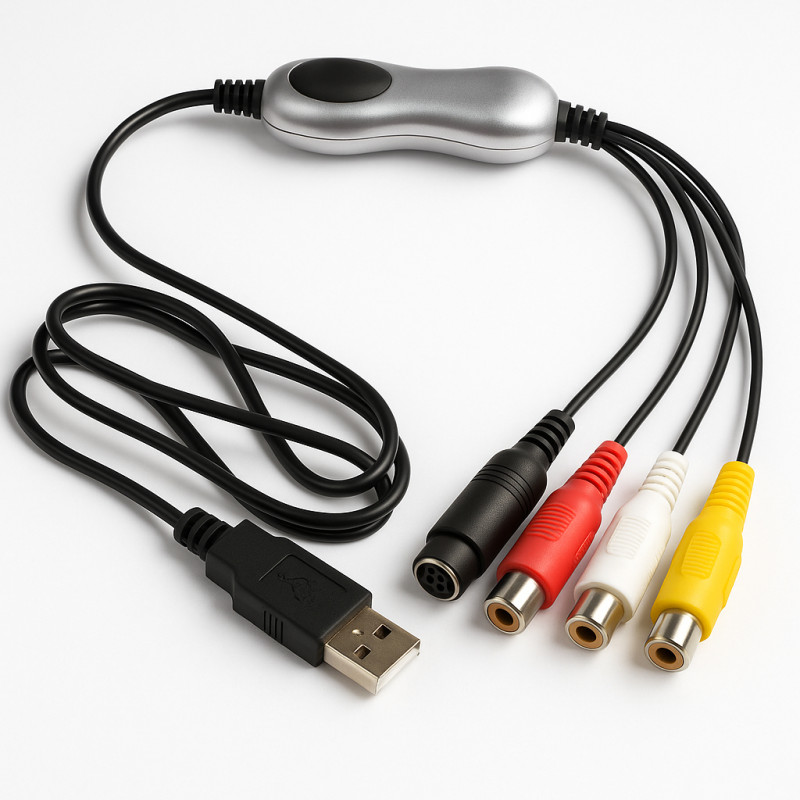 Convertisseur/enregistreur audio & vidéo analogique sur port USB 2.0