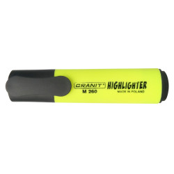 Surligneur Jaune écriture 1 à 5 mm encre base eau - unité