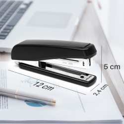 Agrafeuse de bureau n°24/6 et 26/6 capacité 30 feuilles 