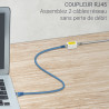 Coupleur RJ45 Cat. 5e non blindé FEM/FEM
