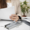 Pince Agrafeuse de bureau 24/6-26/6-24/8 métal capacité 30 feuilles