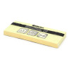 Notes adhésives repositionnables Pack 3 mini blocs jaunes 40x50mm