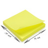 Bloc note reposition Néon 100 feuil 75x75mm jaune,fuchsia,vert,orange