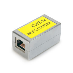 Coupleur RJ45 Cat. 5e blindé FEM/FEM