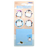 100 notes repos fantaisie Pingouin 20 feuil 80x80mm-80 feuil 45x45mm
