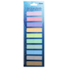 200 Marques page plastifié reposition 20x10 couleurs 45x12mm suspendu