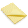 Bloc note repositionnable grand format 100 feuilles Jaune 98 x 150mm