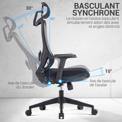 Fauteuil de bureau  CANIS --Démo livré monté