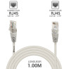Câble réseau RJ45 Cat. 5e non blindé UTP gris 1.00m